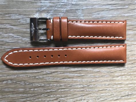 breitling colt leather strap|genuine breitling leather watch strap.